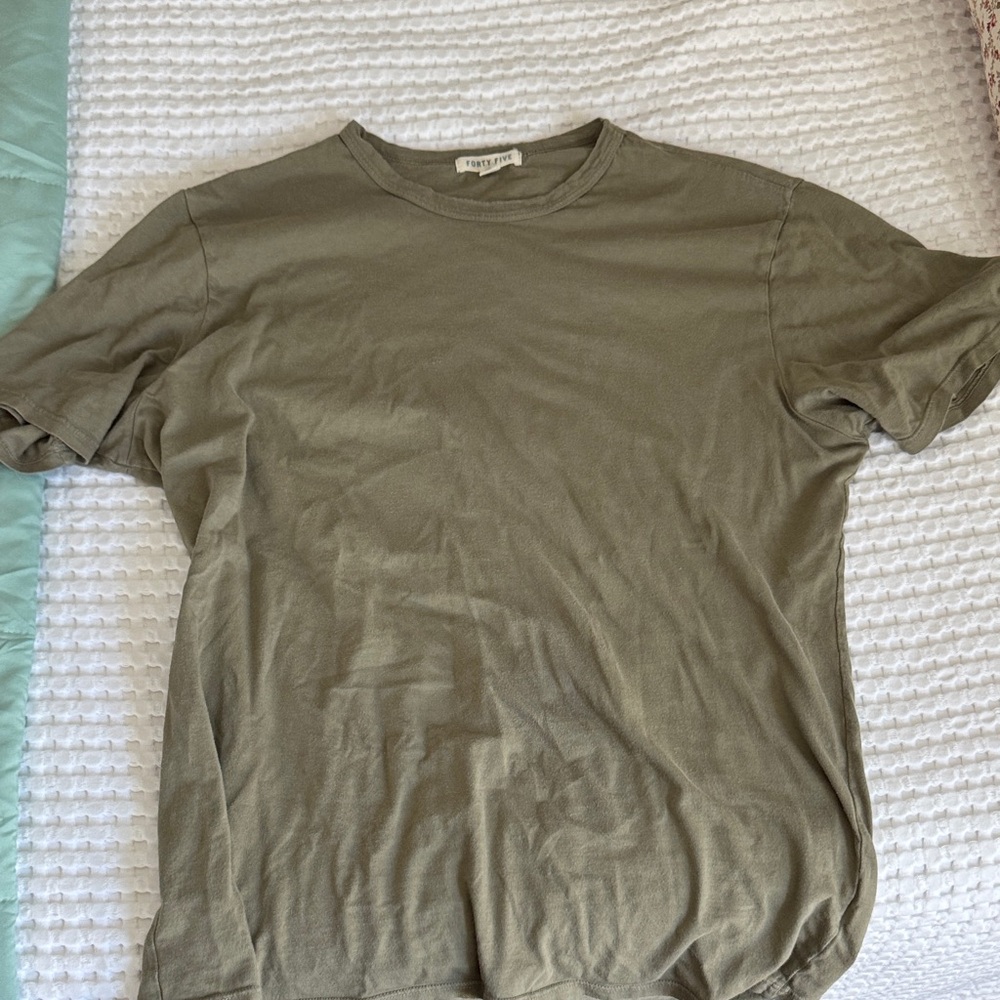 Men's Olive Short Sleeve Tee